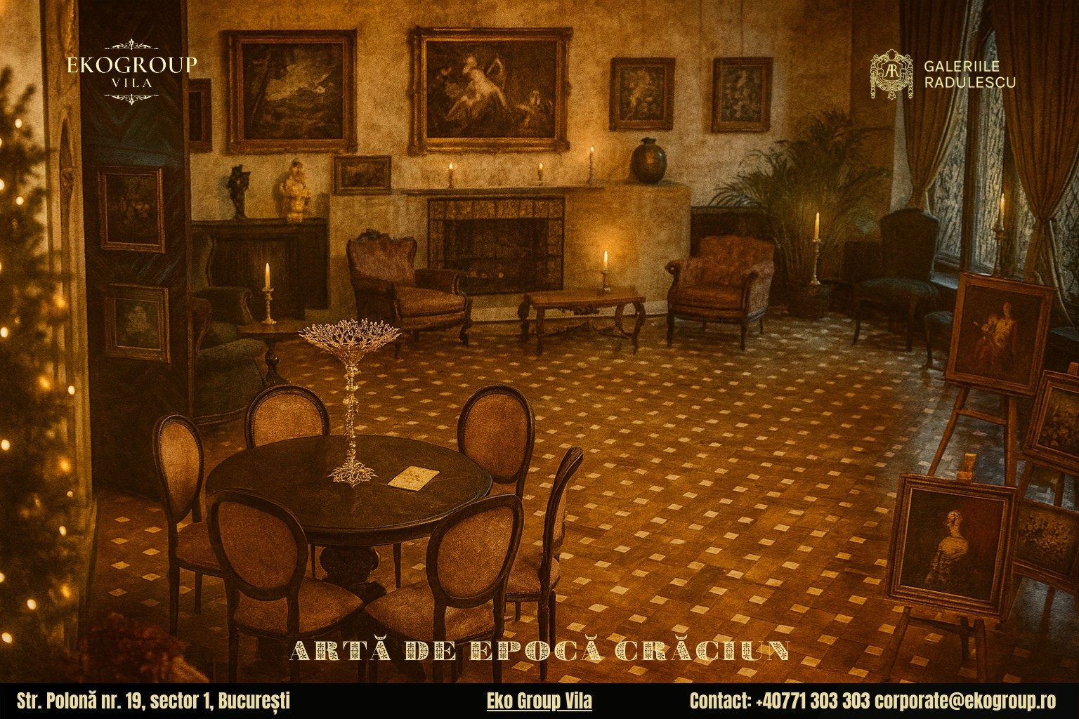 Povestea Crăciunului în Anii ’30: O Călătorie Artistică și Istorică la Eko Group Vila