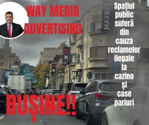 Way Advertise Production SRL: Controversa Publicității Neautorizate în București - Steaguri pentru Cazinouri și Pariuri